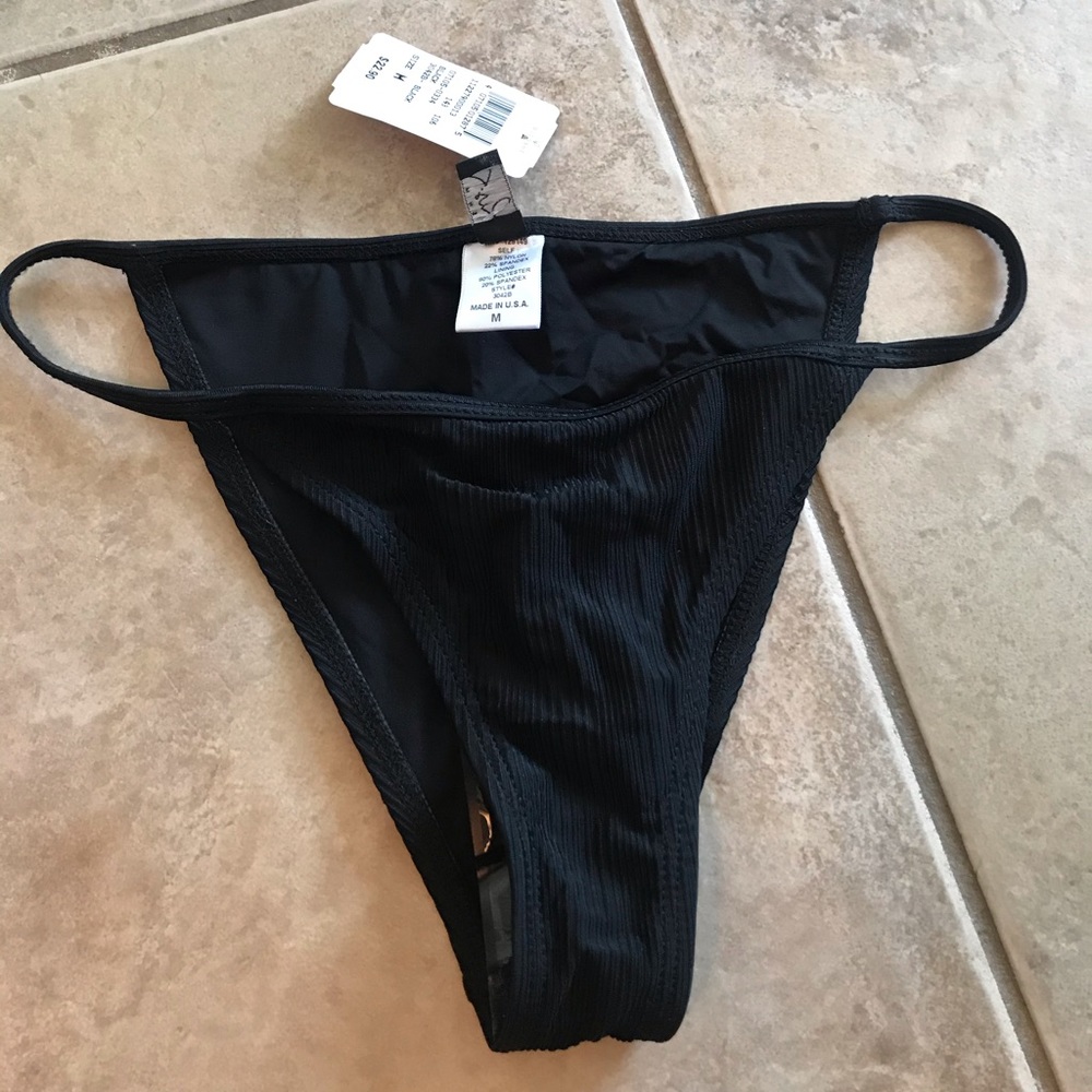 High waisted bikini bottoms
